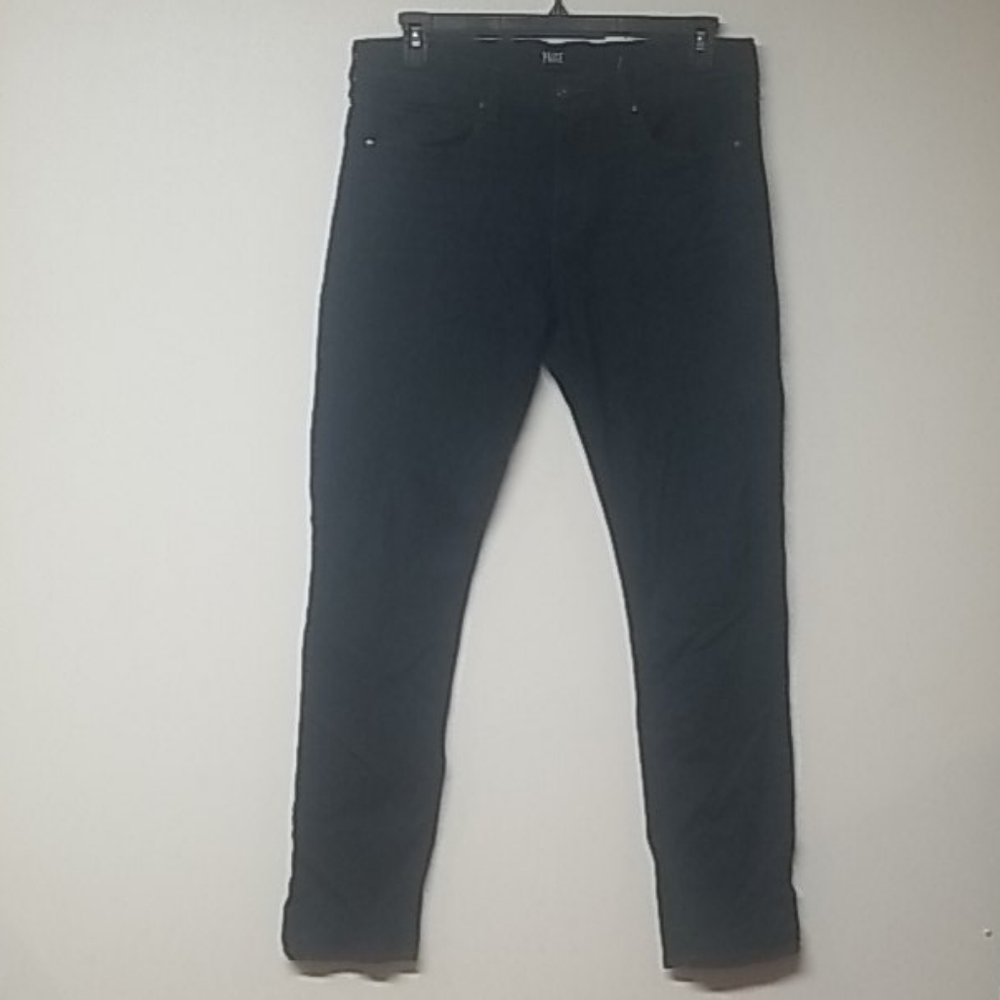 Paige Mens Lennox Skinny Navy Jeans